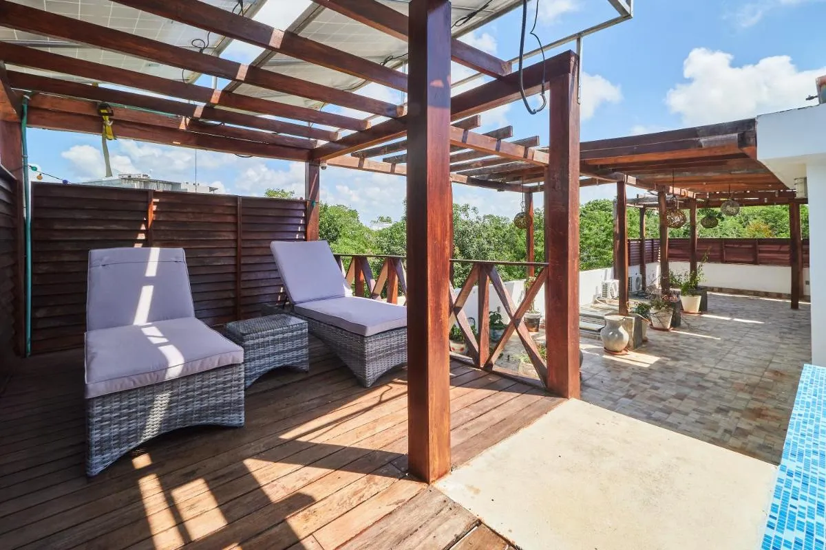 Image 6 of Relájate en un Oasis Privado en Tulum, con Piscina y Terraza Exclusiva, 3 Habitaciones 3 Baños