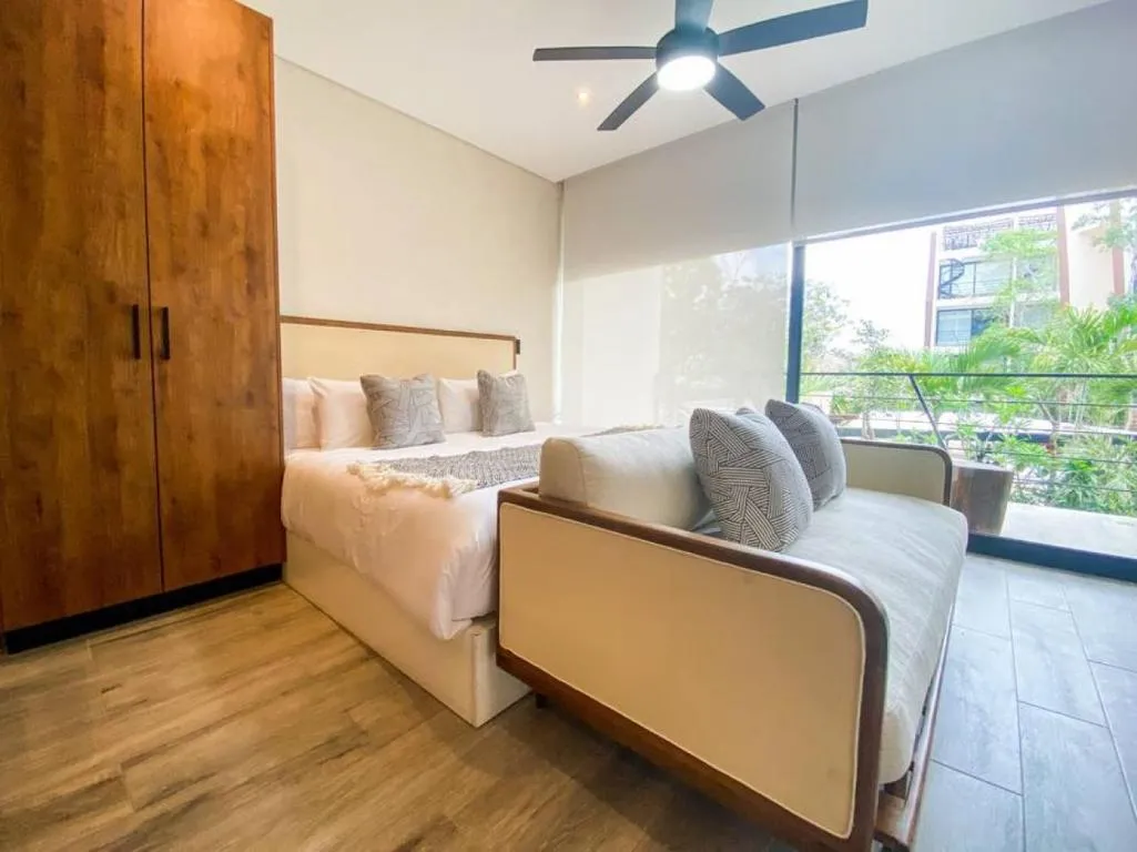 Image of Spacious and Elegant Studio with Pool, Gym, Temazcal