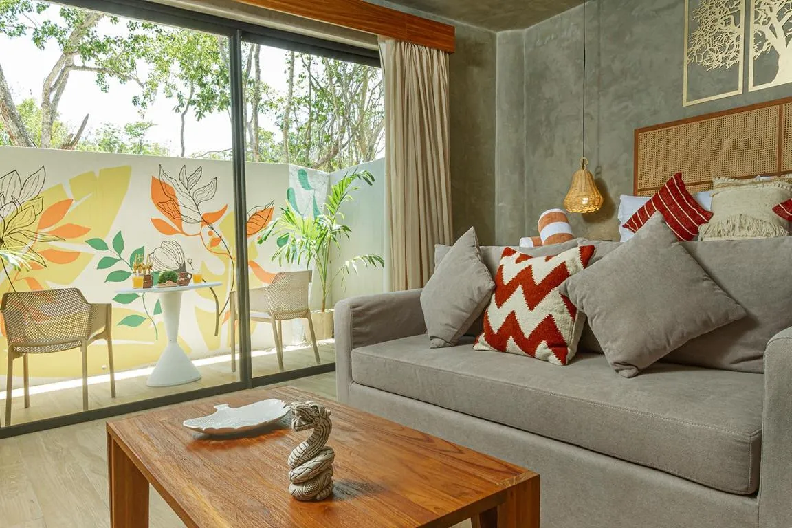 Image of Stylish Studio with Private Terrace & Rooftop Pool in Downtown Tulum