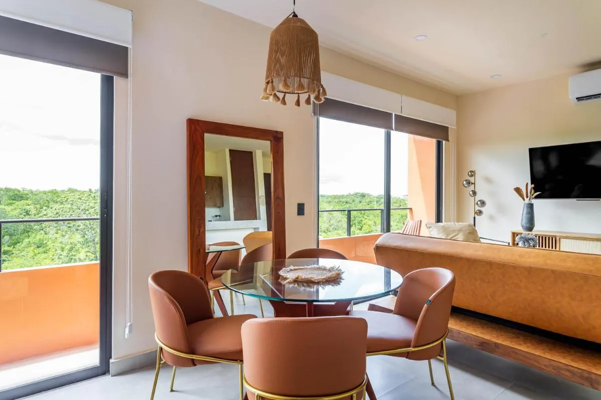 Image 4 of Superb 1BR in Tulum Jungle with Incredible Pool and Gym