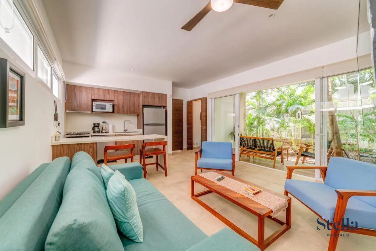 Image 1 of TAO Tulum with Pool, BBQ, Gym, Yoga Area, 5 min from Beach