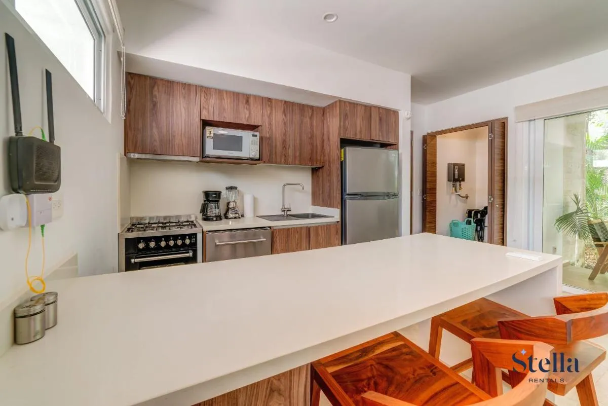 Image 4 of TAO Tulum with Pool, BBQ, Gym, Yoga Area, 5 min from Beach