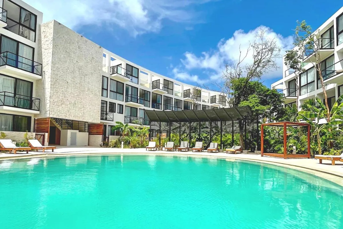Image 5 of The Waves Tulum Relaxing king studio apartment with private plunge pool