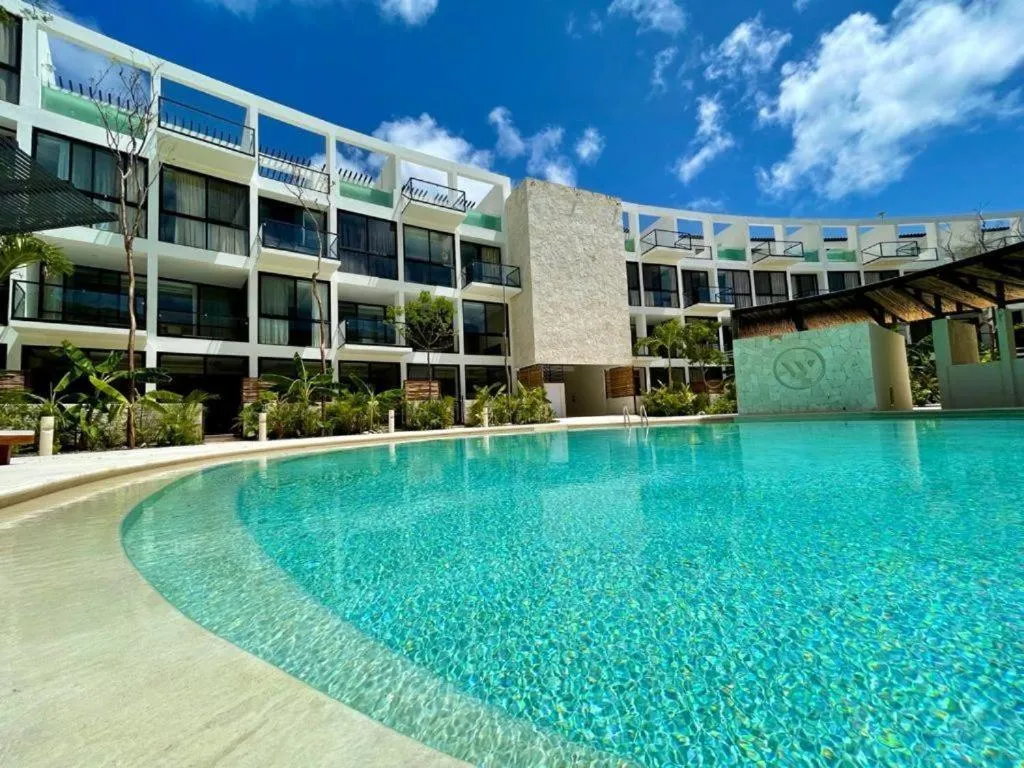 Image 4 of The Waves Tulum Relaxing king studio apartment with private plunge pool