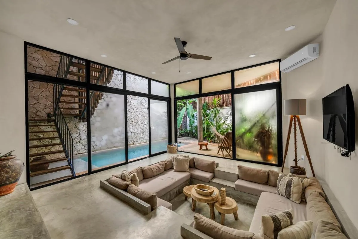 Image 5 of Tulum Circular Design Villa with Pool & BBQ 3B