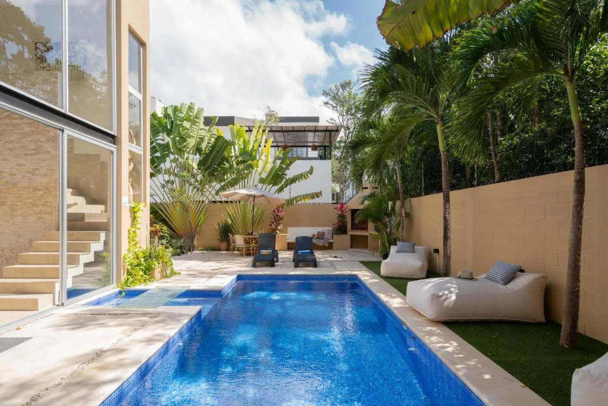 Image 6 of Tulum Private Modern Villa-Pool Beds-AC-Internet-Parking-Grill
