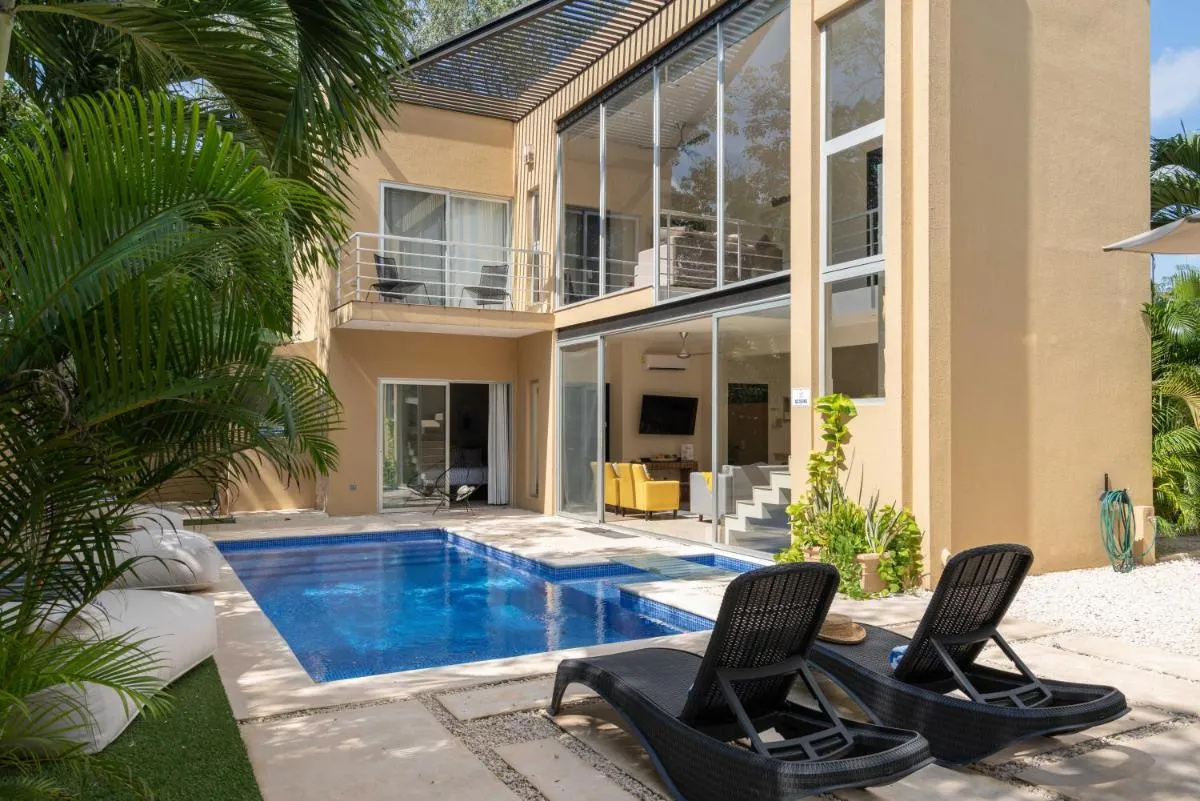 Image 4 of Tulum Private Modern Villa-Pool Beds-AC-Internet-Parking-Grill