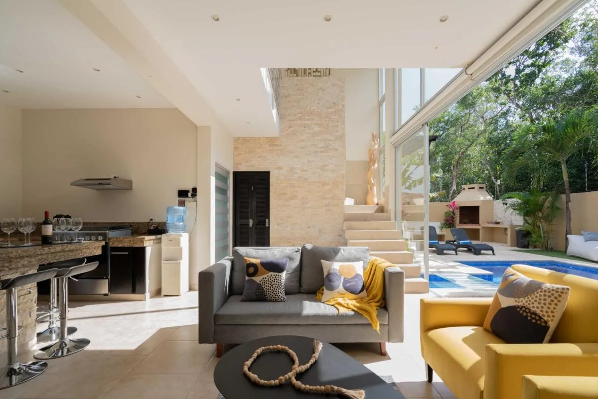 Image 2 of Tulum Private Modern Villa-Pool Beds-AC-Internet-Parking-Grill