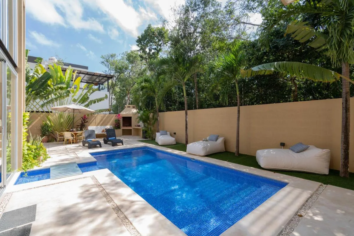 Image 1 of Tulum Private Modern Villa-Pool Beds-AC-Internet-Parking-Grill