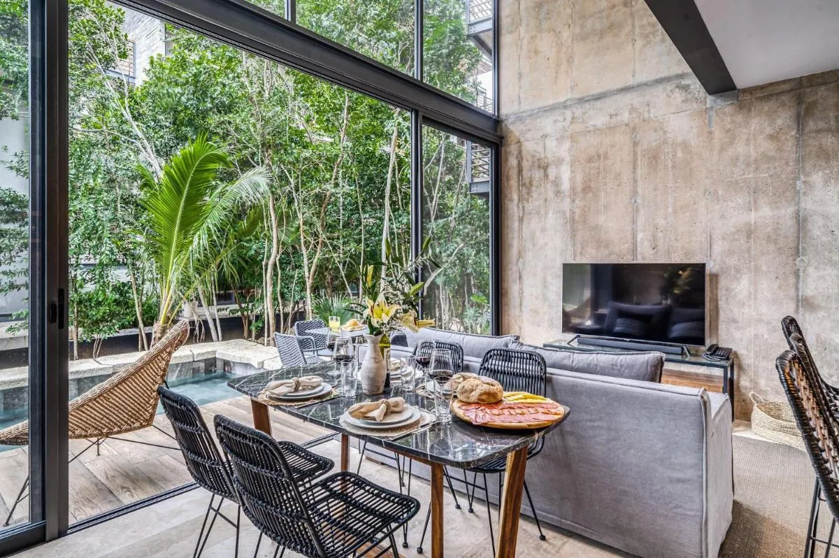 Image 4 of Unique 1BR Swim up Cenote, and Gym