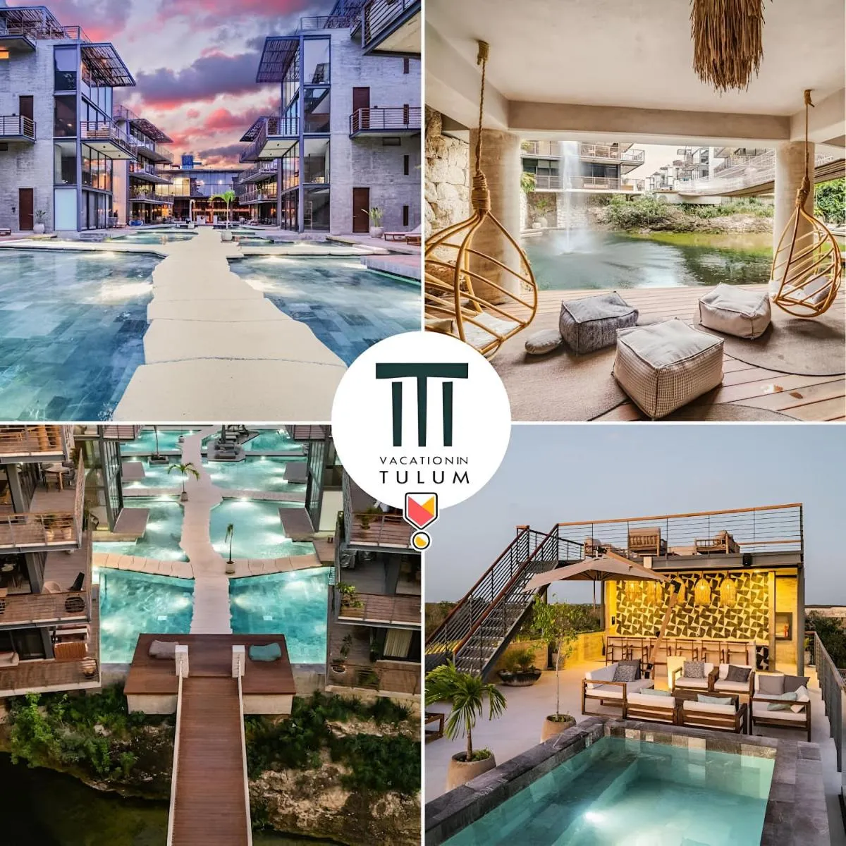 Image 3 of Waterworld Tulum 1BR Cenote Rooftop POOLS GYM