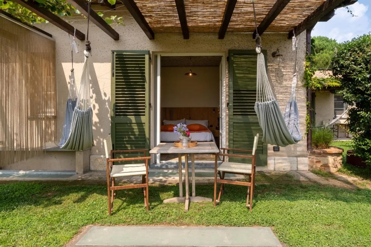 Image 2 of Olimagio Farm Stay with animals and 25m pool, beach at cycling distance