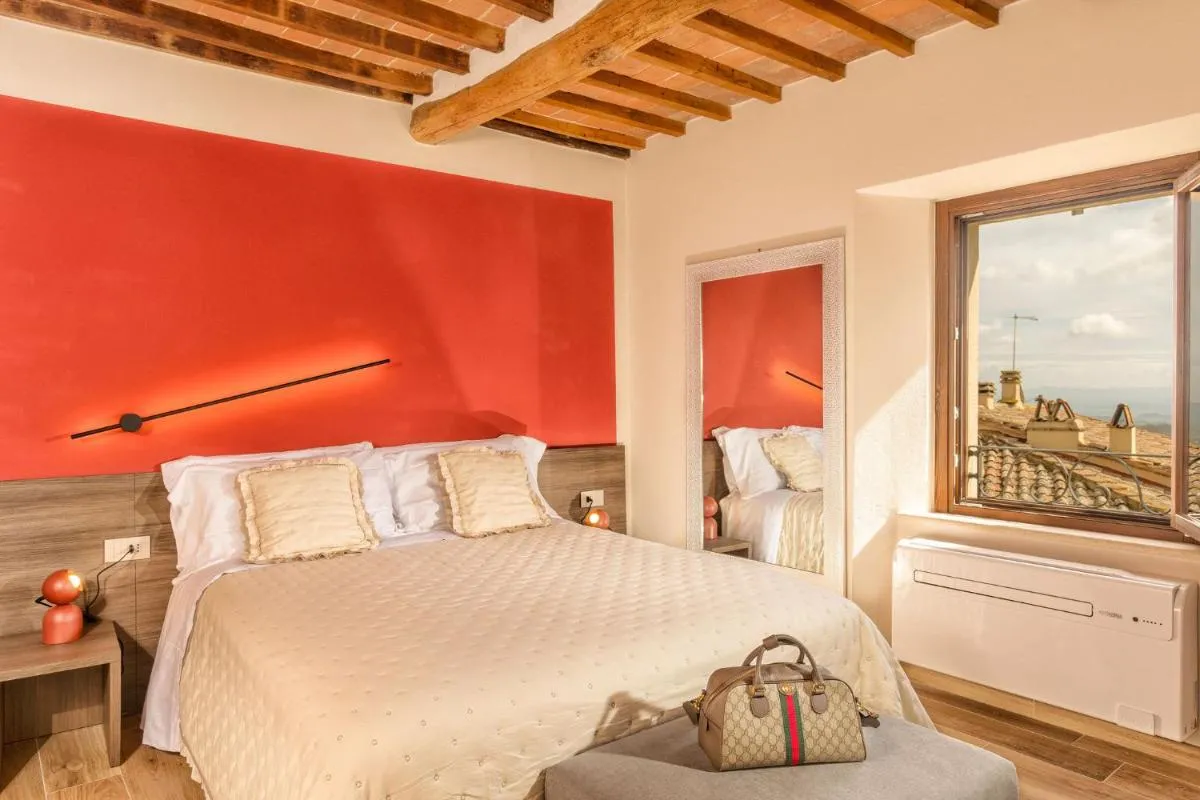 Image 1 of Palazzo Falcinelli Luxury Room in Montepulciano Center with Elevator