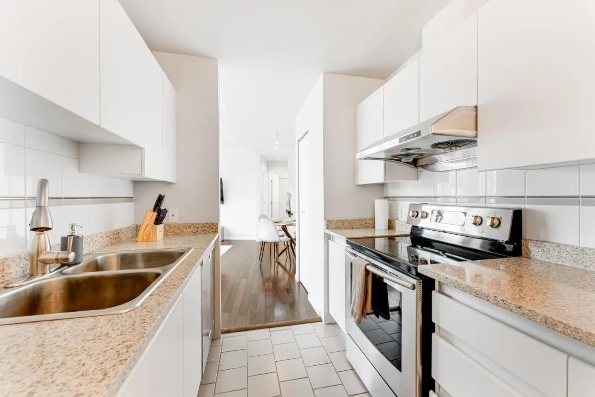 Image 5 of City Lights from Every Room Gorgeous Two Bedroom Apartment