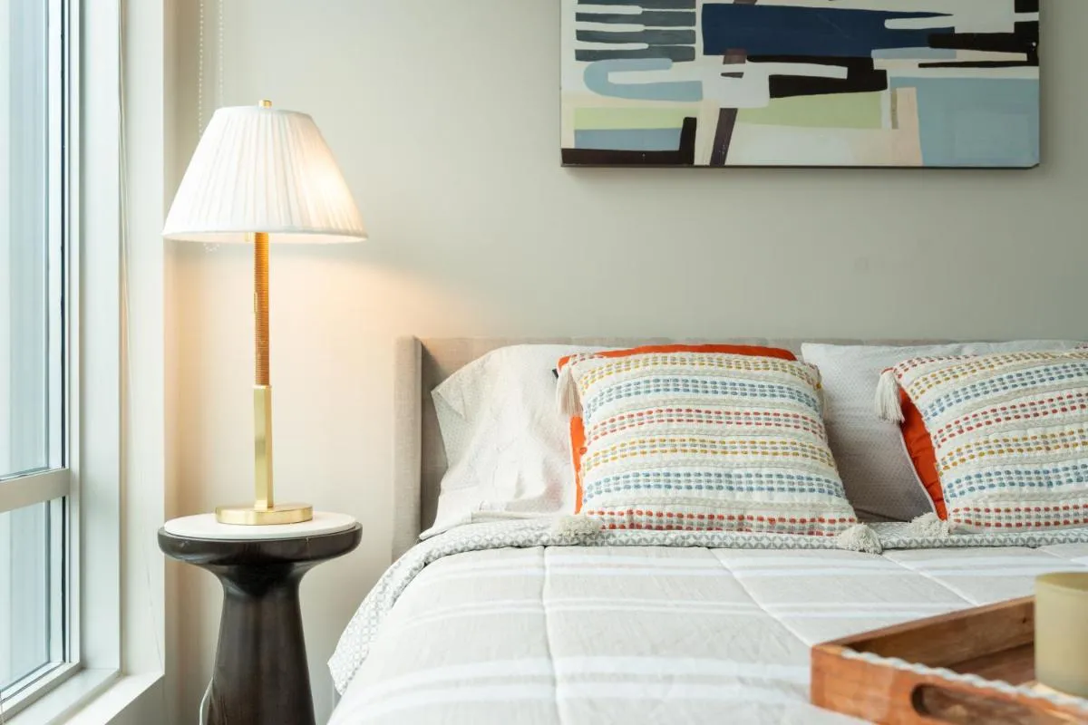 Image 6 of City Lights from Every Room Gorgeous Two Bedroom Apartment