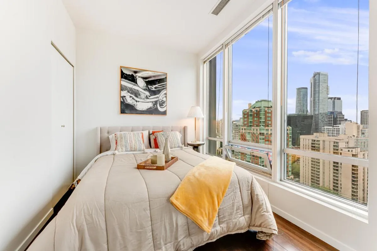 Image 1 of City Lights from Every Room Gorgeous Two Bedroom Apartment