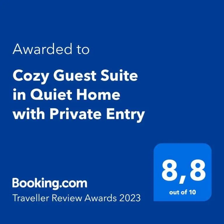 Image 4 of Cozy Guest Suite in Quiet Home with Private Entry