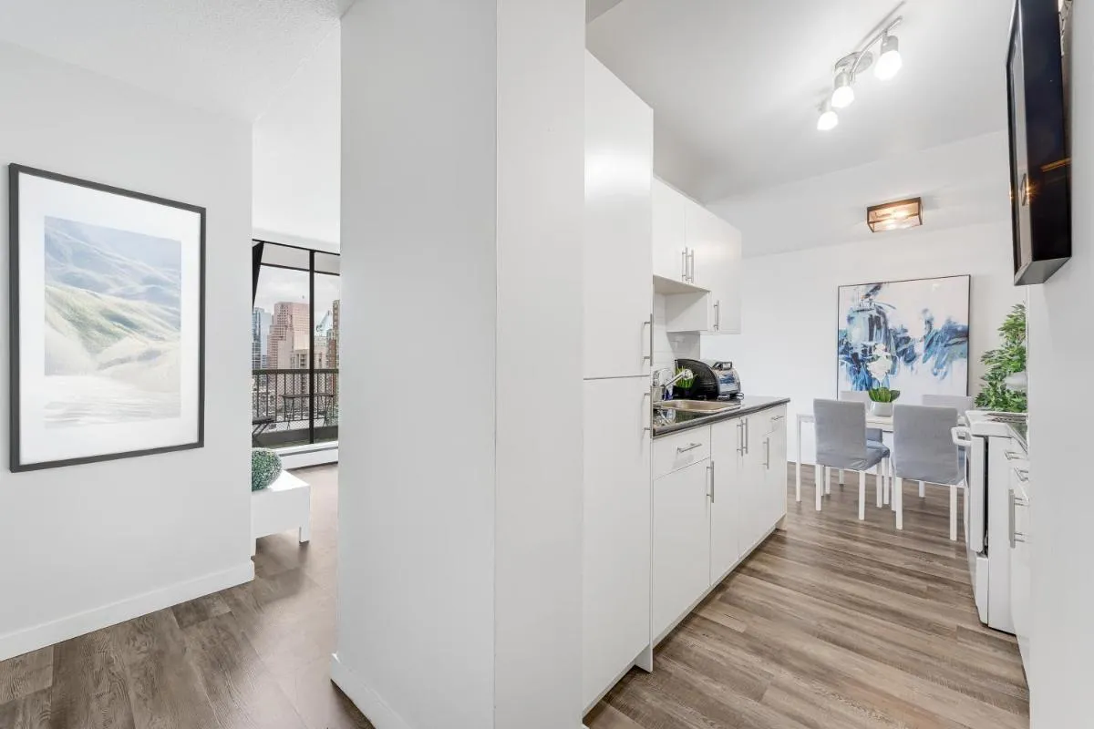 Image 3 of Stunning City View from Modern 2 Bedroom Downtown Apartment