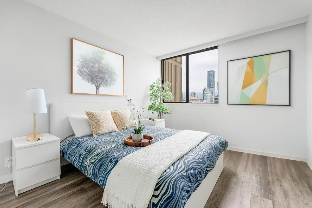 Image 4 of Stunning City View from Modern 2 Bedroom Downtown Apartment