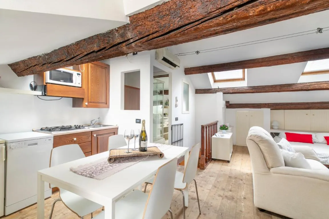 Image of Nice Lovely Attic for 4 person with Wifi – A/C