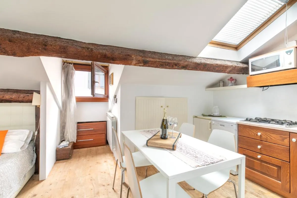 Image 2 of Nice Lovely Attic for 4 person with Wifi – A/C