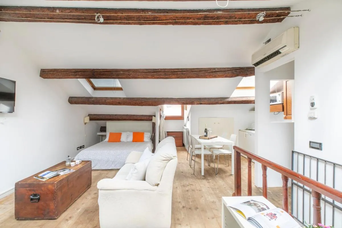 Image 4 of Nice Lovely Attic for 4 person with Wifi – A/C