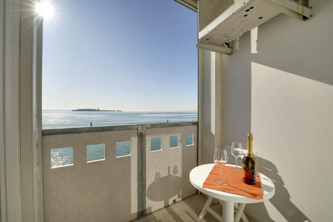 Image of Wonderful view over venetian lagoon