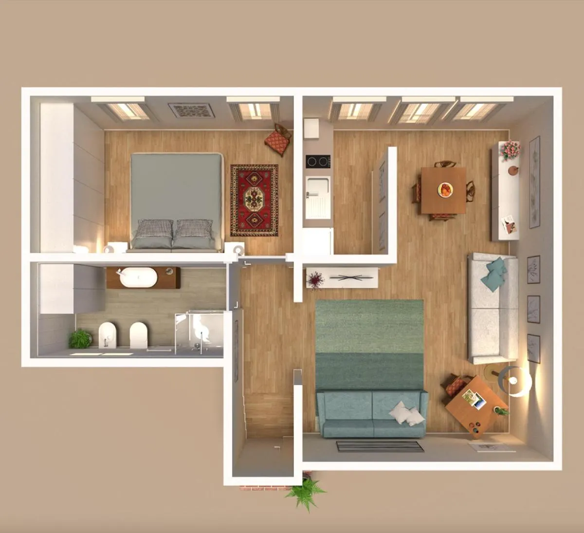 Image 2 of COLOMBINA HOME Venice with canal view