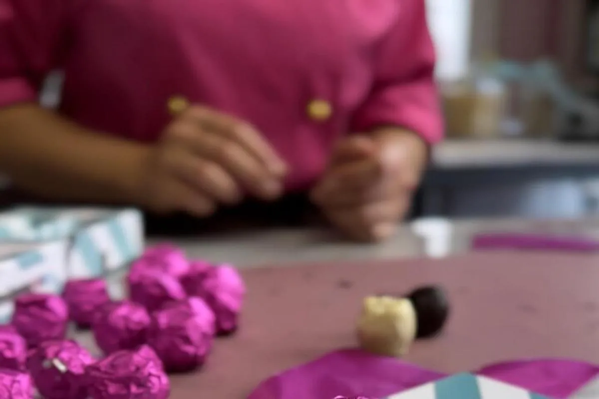 Image 3 of Mozart Kugel Workshop in Chocolate Museum Vienna BO-YO