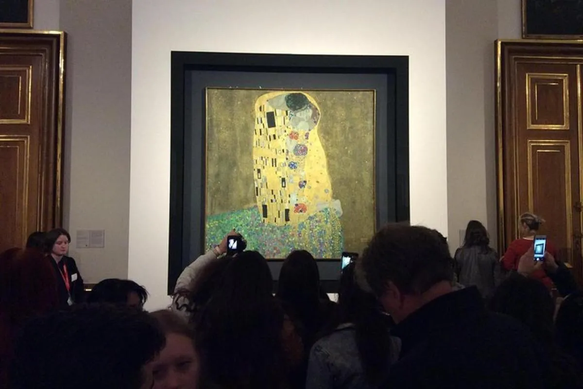 Image 1 of Private Themed Tour of the Belvedere with an Art Historian: The Kiss by Gustav Klimt: how it became the Symbol of the Viennese Art