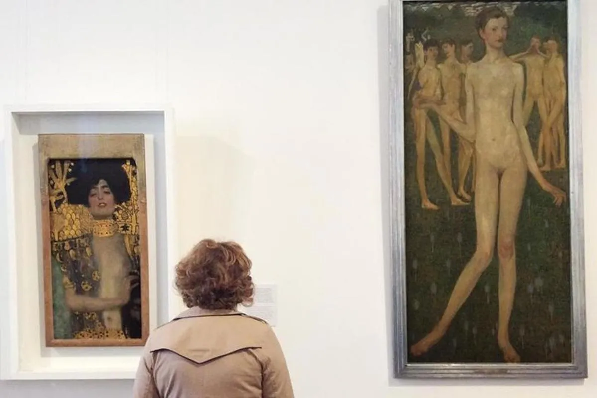 Image 3 of Private Themed Tour of the Belvedere with an Art Historian: The Kiss by Gustav Klimt: how it became the Symbol of the Viennese Art