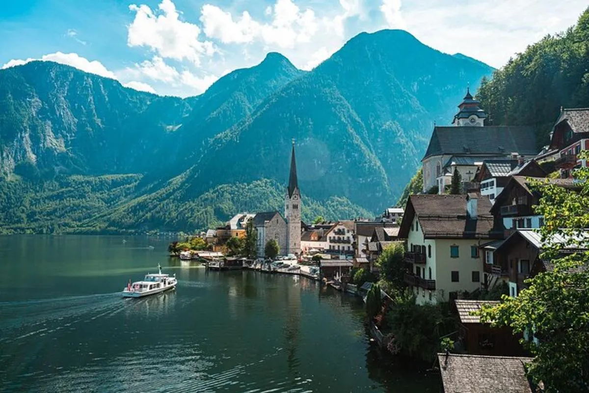 Image 1 of Private guided tour from Vienna to Hallstatt with Skywalk & Salt Mine Experience