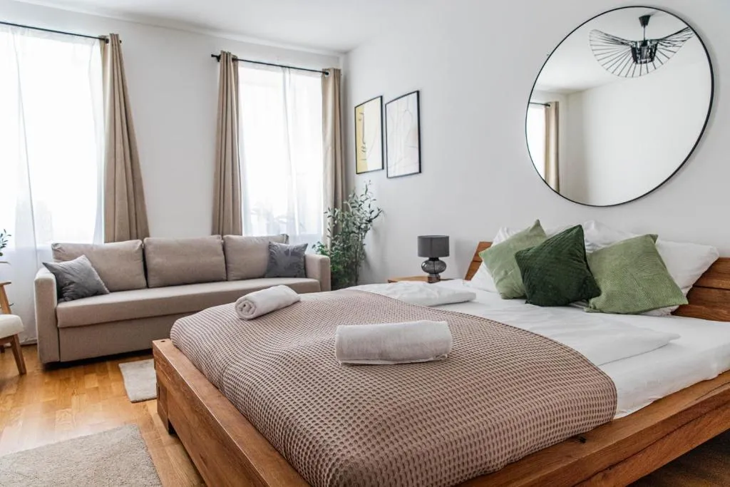 Garden apartment near Haydnpark
