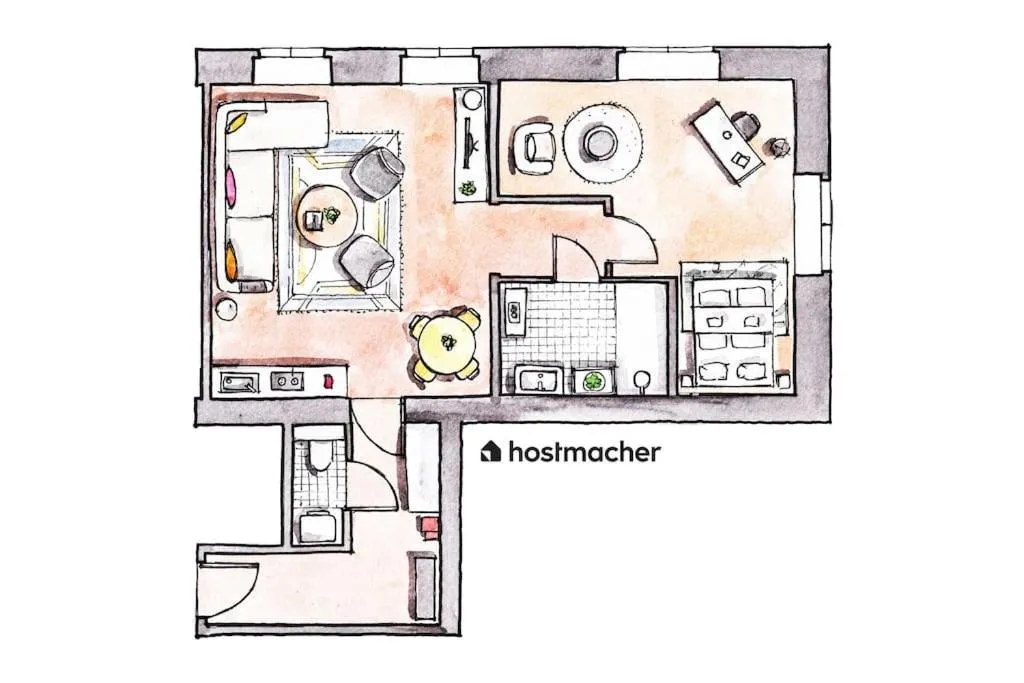 HM • Artful 1BR Suite, City Nearby - 3