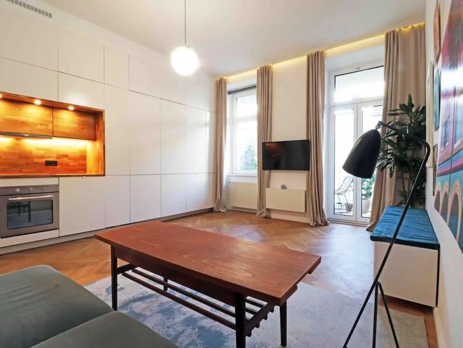 Smart Apt mit Balkon am Augarten park Nähe Zentrum - 2