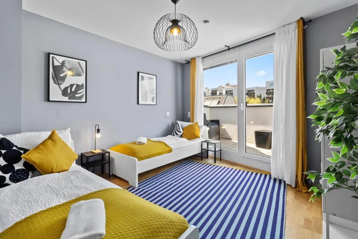 Near Klinik Floridsdorf – 3 Min to Supermarket and Pharmacy – On-Site Parking for 19,90 Eur - 2