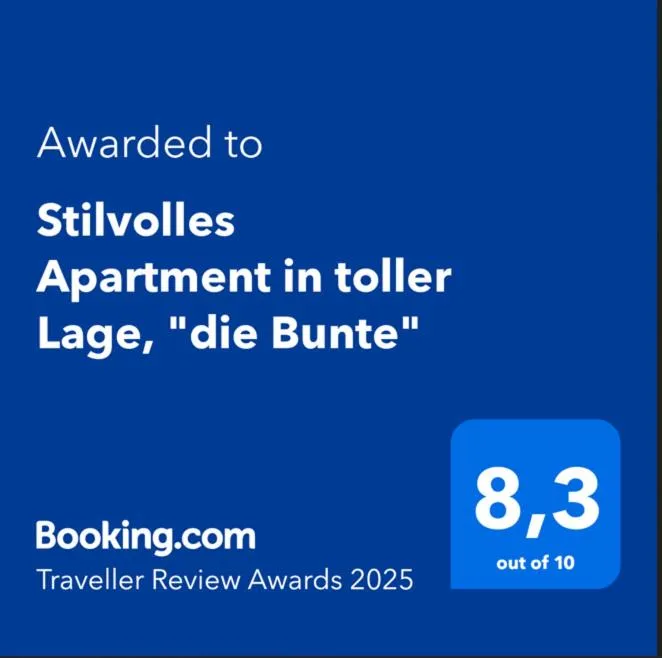 Stilvolles Apartment in toller Lage, “die Bunte”