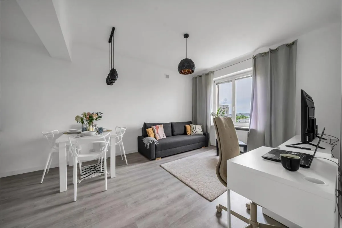 Image 1 of Śródmieście Apartment – 8th Floor, Workspace, Tram – by Rentujemy