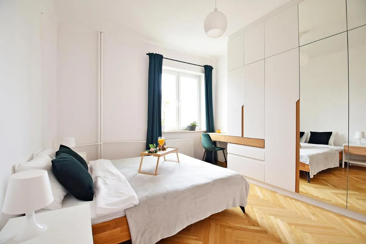 Image 1 of Warsaw City View Apartment – 63m2, Top Location, Workspace – by Rentujemy