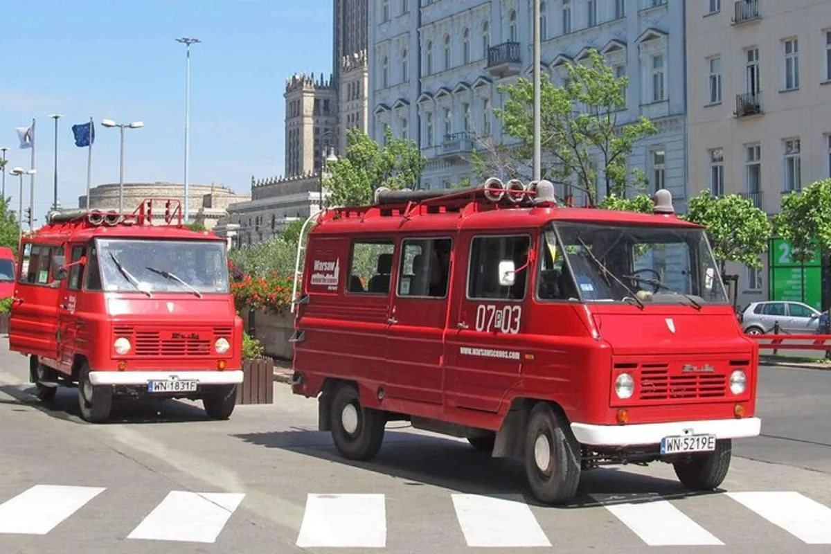 Image of Warsaw Layover Tour (Chopin Airport) by retro minibus