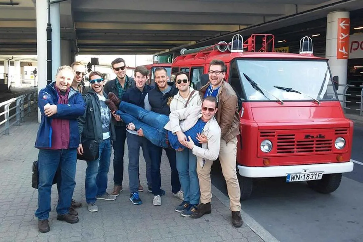 Image 3 of Warsaw Layover Tour (Chopin Airport) by retro minibus