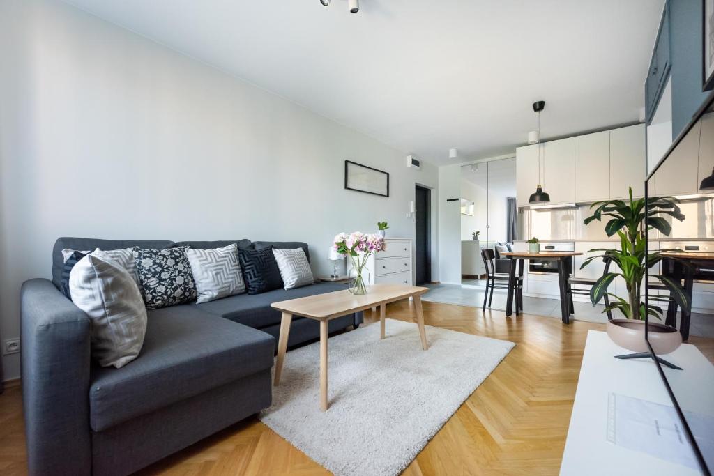 Image of Nowogrodzka Grey Apartment