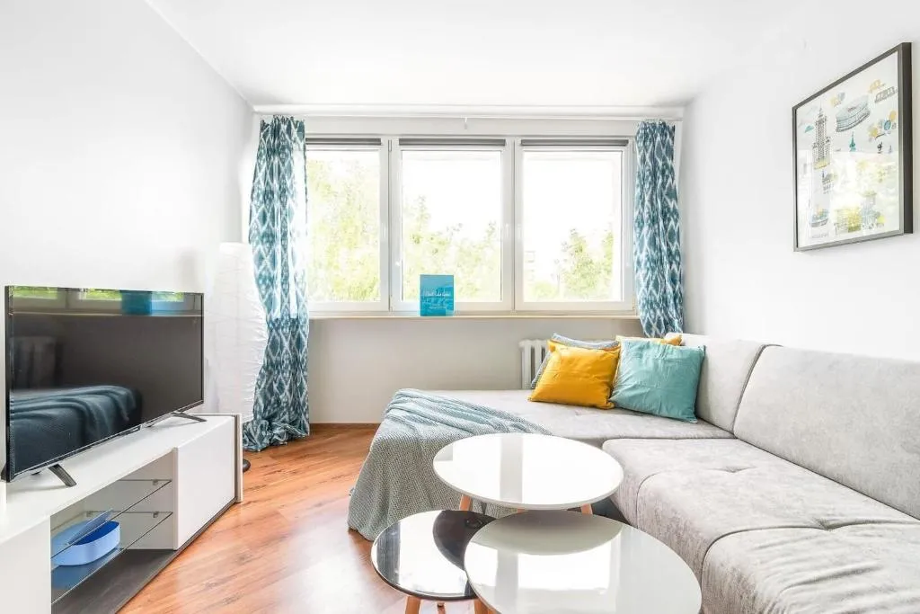 Image of Przestronny i Jasny Apartament na Warszawskim Mokotowie by Noclegi Renters