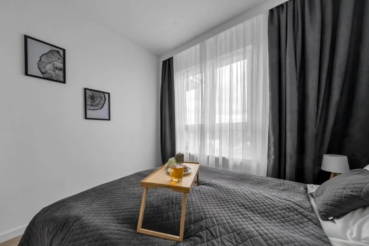 Image 6 of Warsaw Jutrzenki Apt – Gym, Balcony, Parking – by Rentujemy
