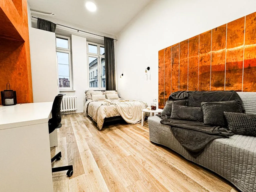 Image of 1min Walk to Market Square, Beautiful Views! Stylish 1BR Kitchen