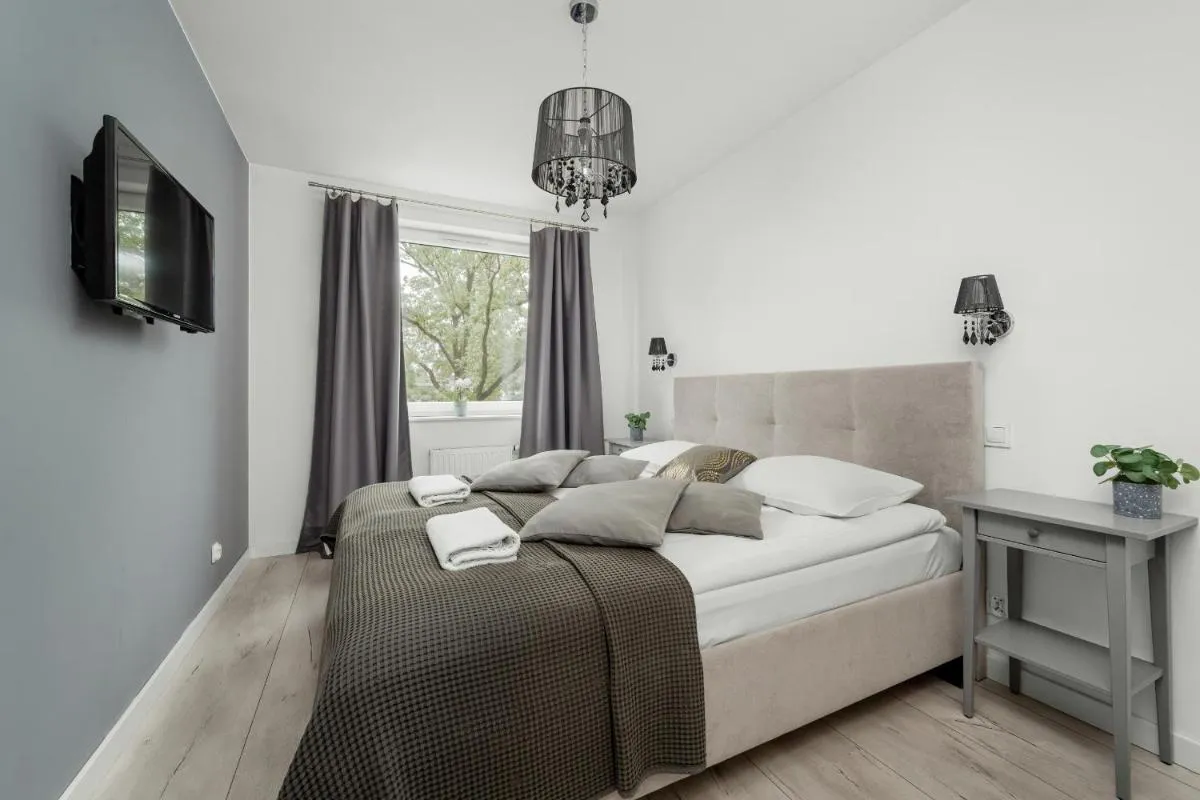 Image 1 of Apartament Blisko Rzeki Tuż przy Porcie we Wrocławiu z Parkingiem by Noclegi Renters