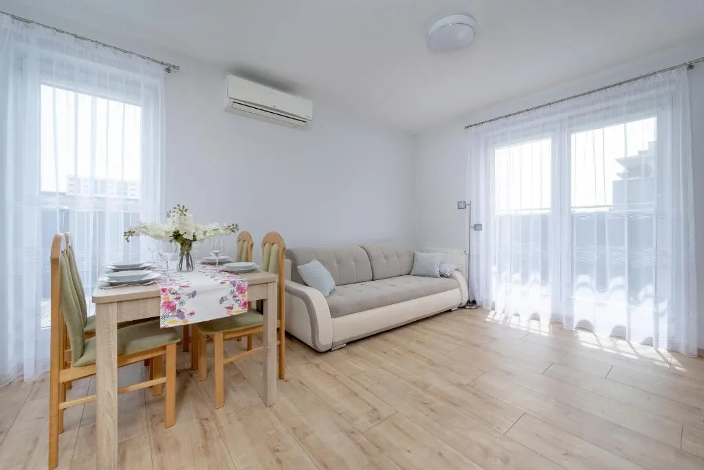 Image of Beautiful Apartment with a Spacious Balcony in Wrocław by Noclegi Renters