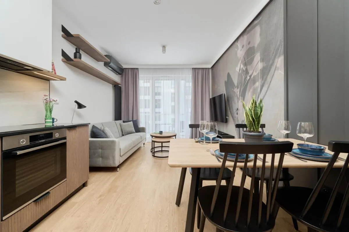 Image 3 of Białowieska 69 – Ekskluzywny apartament w Porcie Popowice z parkingiem i balkonem – Fair Rentals