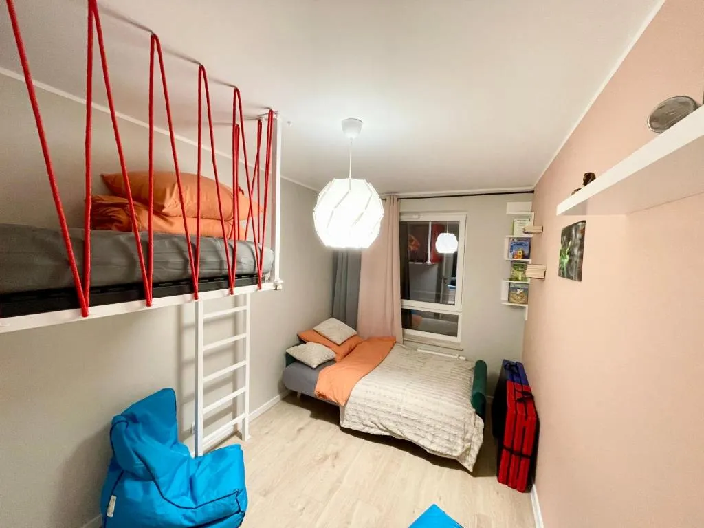 Image of Comfortable Apart, Old Town, free parking, hanging bed, Wi-Fi, lift, aircon,self check-in 24h, Stare Miasto, winda, nowy budynek, garaż 0 zl, klima