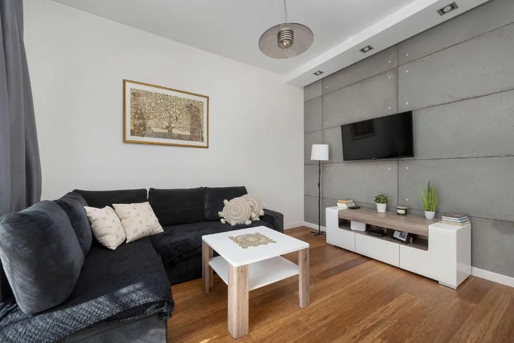Image of Elegant Apartment Ślężna in Wrocław with Parking by Noclegi Renters